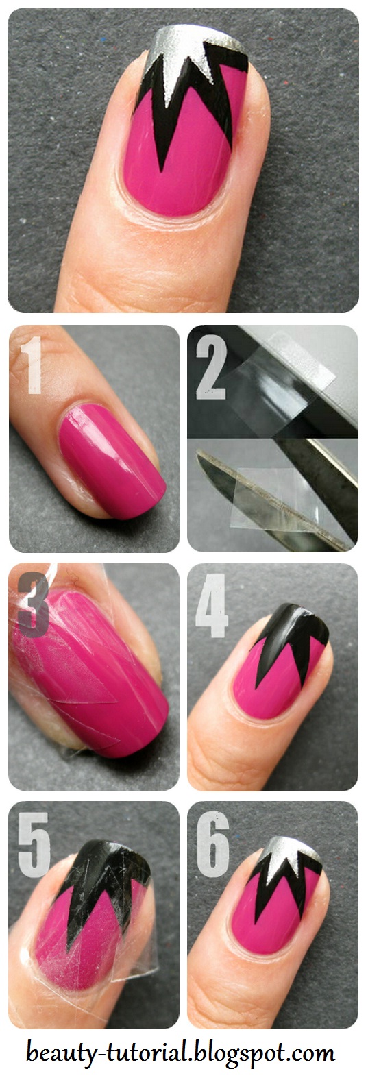 nail-design-tutorials-general-brilliant-explosion-nail-art-tutorial-with-silver-and-black-colors-on-pretty-pink-nails-nail-art-tutorial