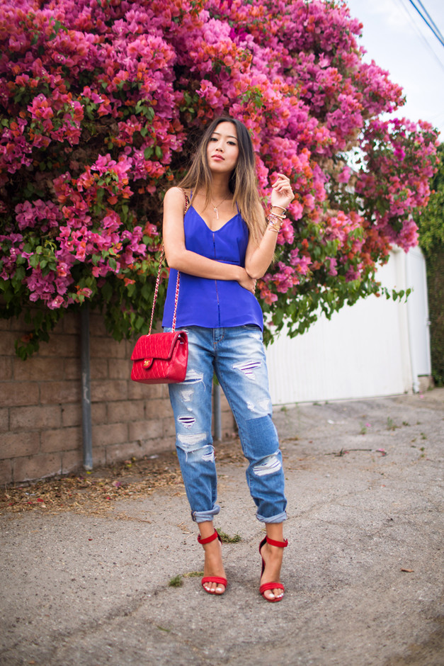 How To Rock A Great Street Style Look With Ankle Strap Heels