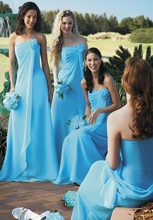 blue-bridesmaid-dresses-for-summer-wedding