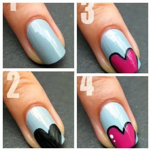 Lovely Step by Step Nail Tutorials