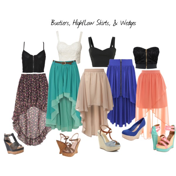 42 Polyvore Combinations With Skirts For A Crazy Summer