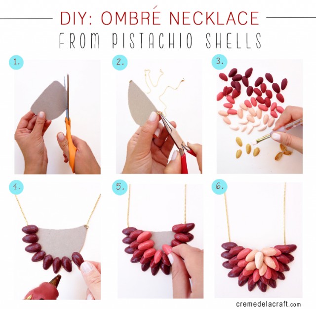 DIY-Handmade-Creme-de-la-Craft-Ombre-Necklace-Pistachio-Shells-Craft-Upcycle