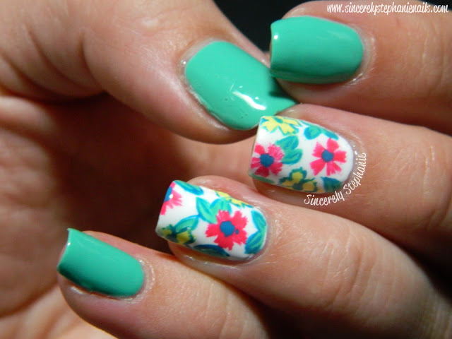 18 Pretty Ways To Decorate Your Mint Nails This Summer