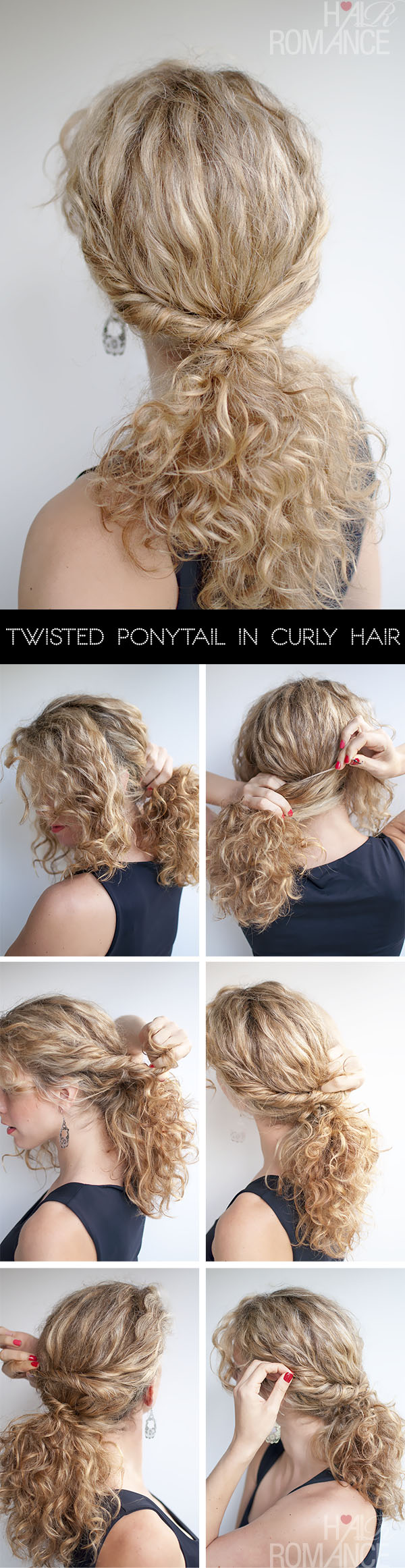 Hair-Romance-Twisted-Ponytail-Hair-Tutorial-in-curly-hair