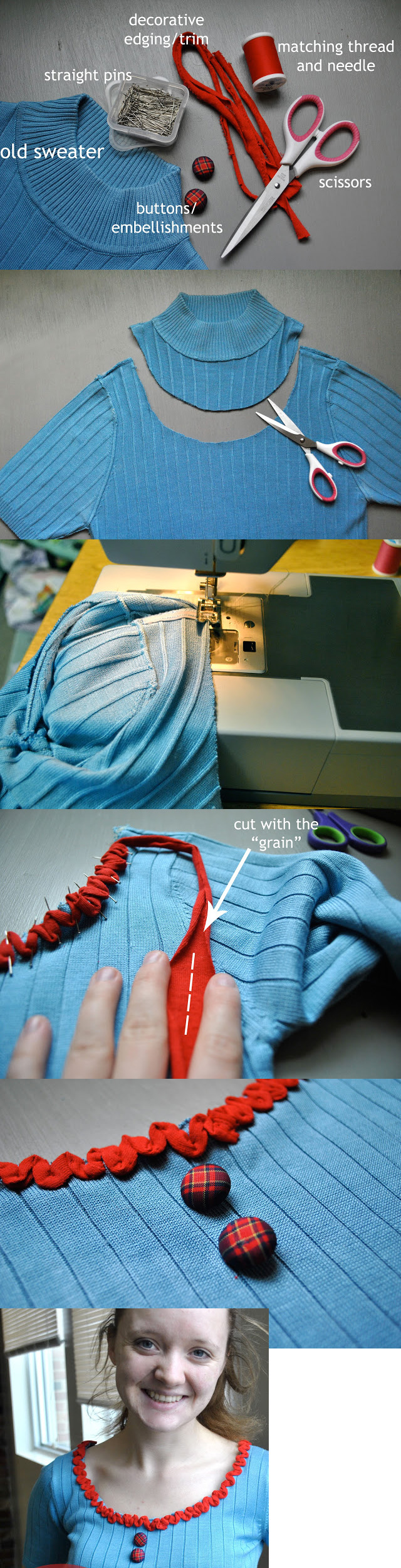 diy sweater