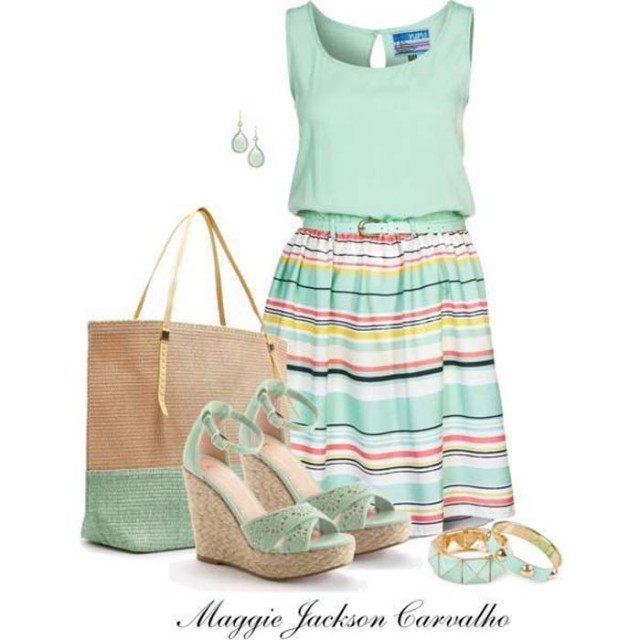 16 Cute Polyvore Combinations With Summer Dresses