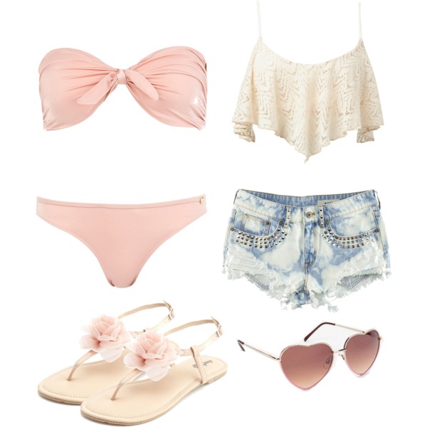 BEACH TIME: 15 AMAZING BEACH POLYVORE COMBINATIONS