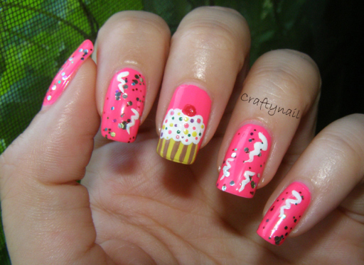 Happy Birthday Nail Art Designs