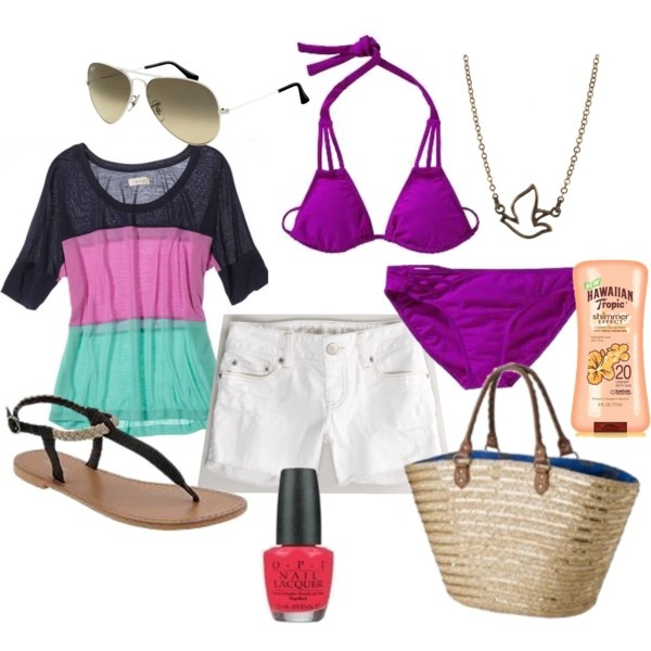 BEACH TIME: 15 AMAZING BEACH POLYVORE COMBINATIONS