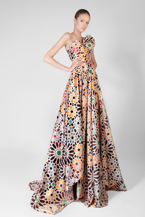 Rami Kadi’s Shows Off His Latest Collection for FALL-WINTER 2014-2015: “Un Souffle D’Orient”
