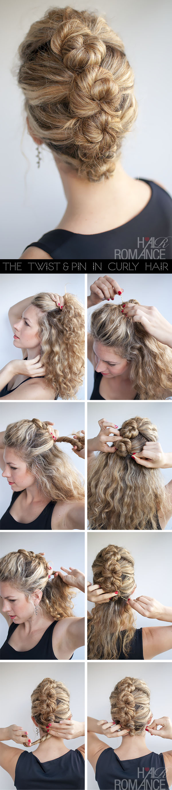 Hair-Romance-hairstyle-tutorial-The-French-Twist-and-Pin-in-curly-hair