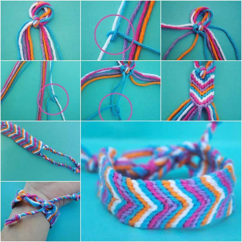 16 Fantastic And Colorful Diy Bracelets