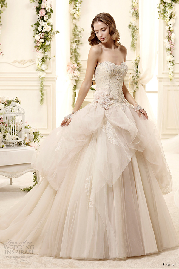 colet-bridal-2015-style-6-coab15269ch-champagne-sweetheart-strapless-gathered-overskirt-wedding-dress