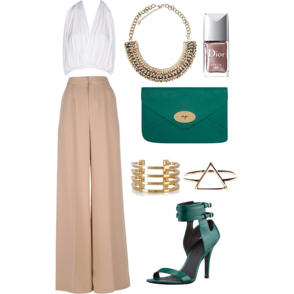 19 Gorgeous Polyvore Outfits With Palazzo Pants