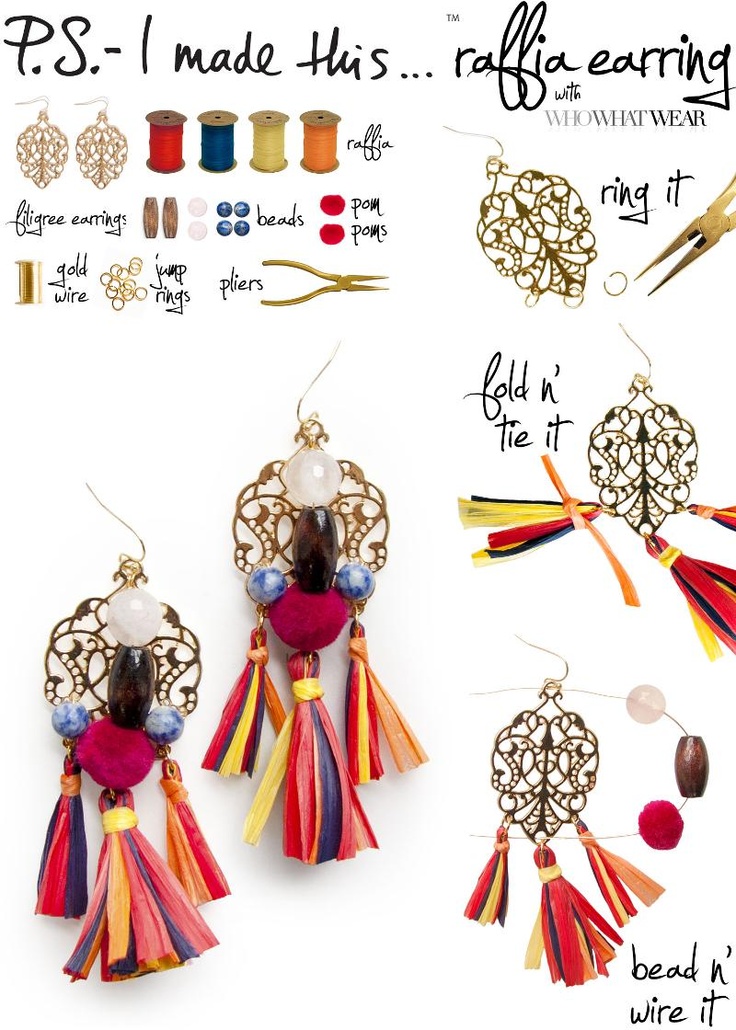 14 Fabulous And Fancy DIY Earrings Ideas