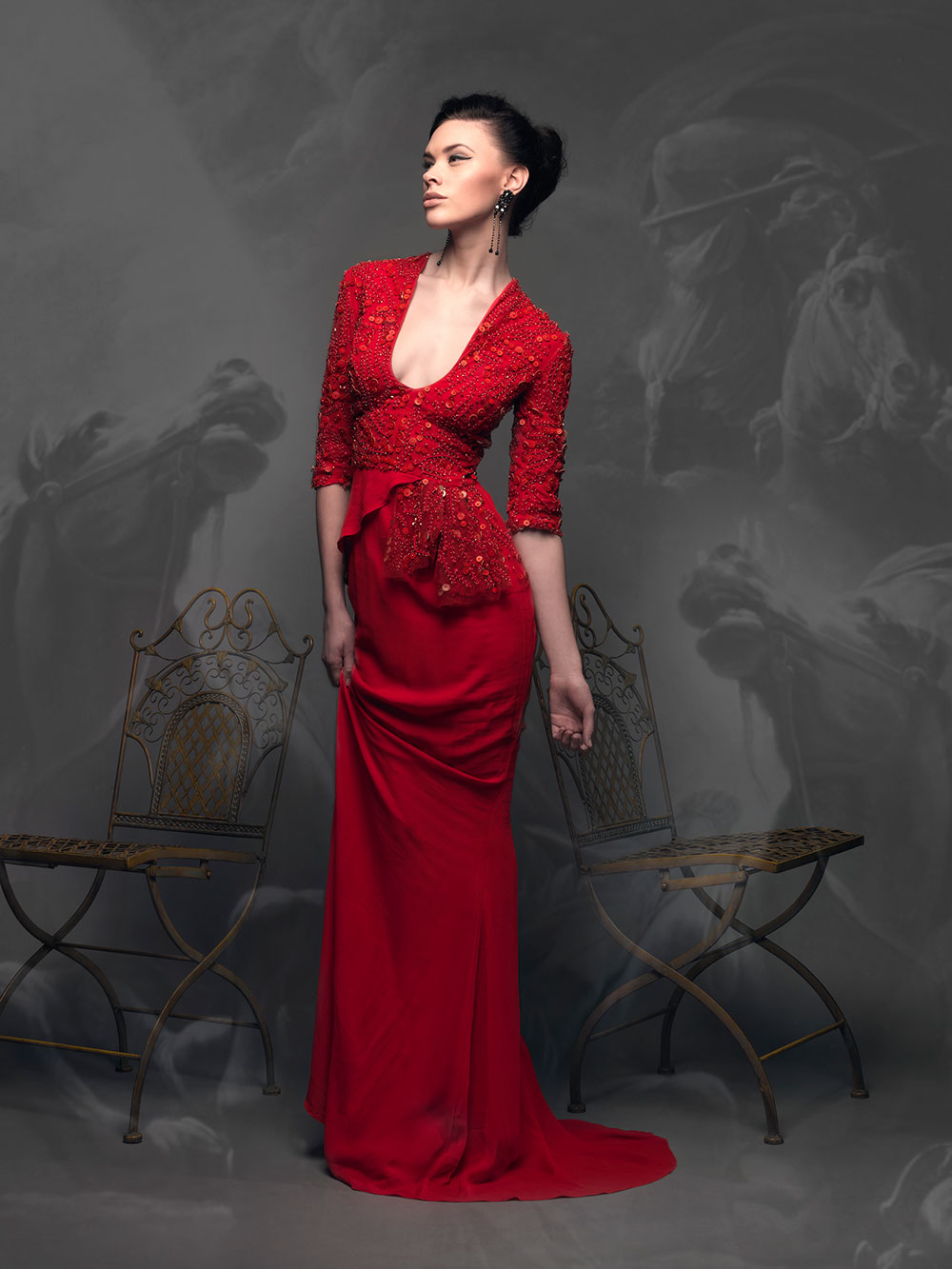 Zevi Couture Evening Wear Collection 2015