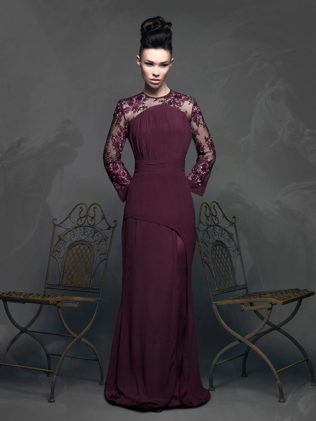 Zevi Couture Evening Wear Collection 2015