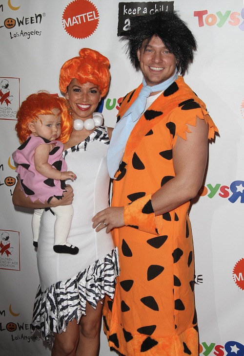 Brooke Mueller and Kids at The 18th Annual Dream Halloween Party in Santa Monica