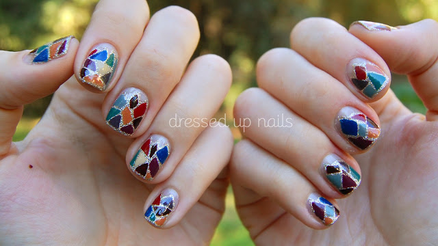 china-glaze-on-safari-fall-mosaic-nail-art-6