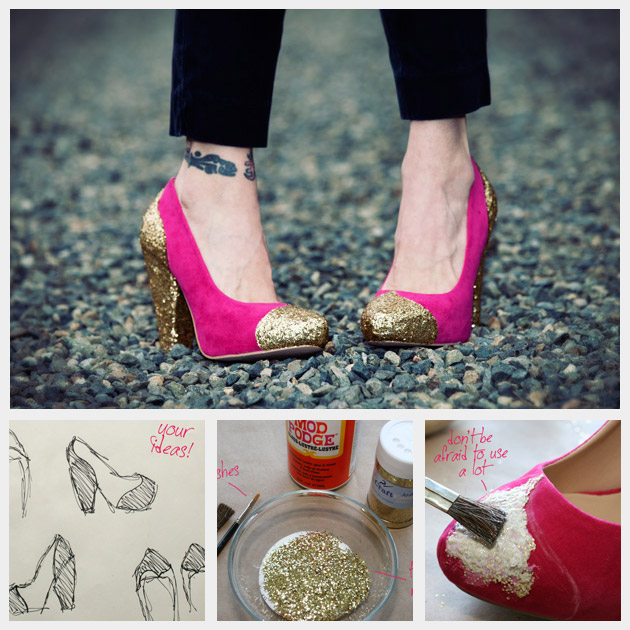 11 Creative DIY Shoes Ideas That Every Fashionista Should See