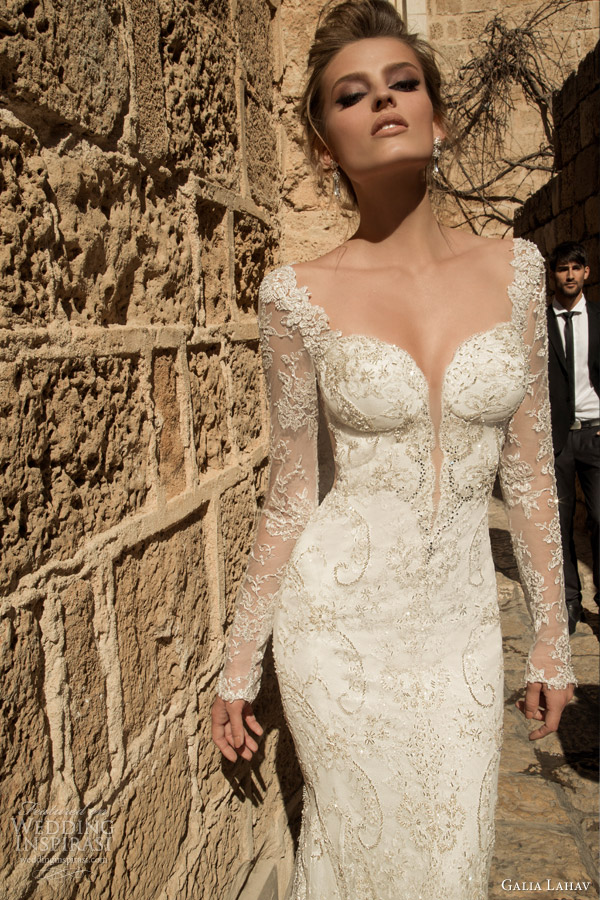 galia-lahav-bridal-2015-navona-long-sleeve-sheath-wedding-dress-close-up