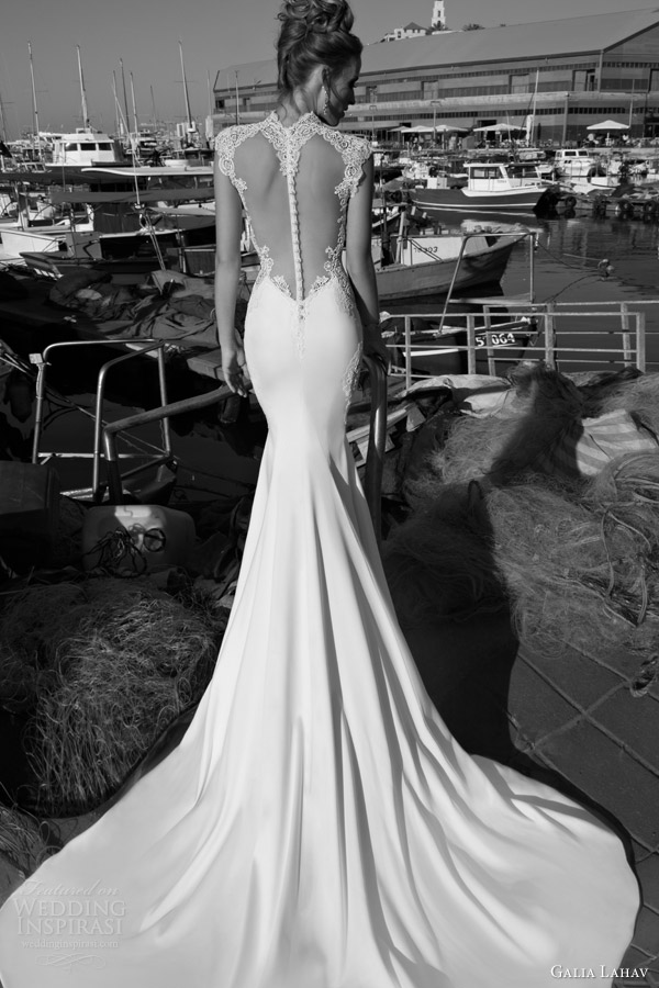 galia-lahav-spring-2015-dolce-wedding-dress-cap-sleeves-back