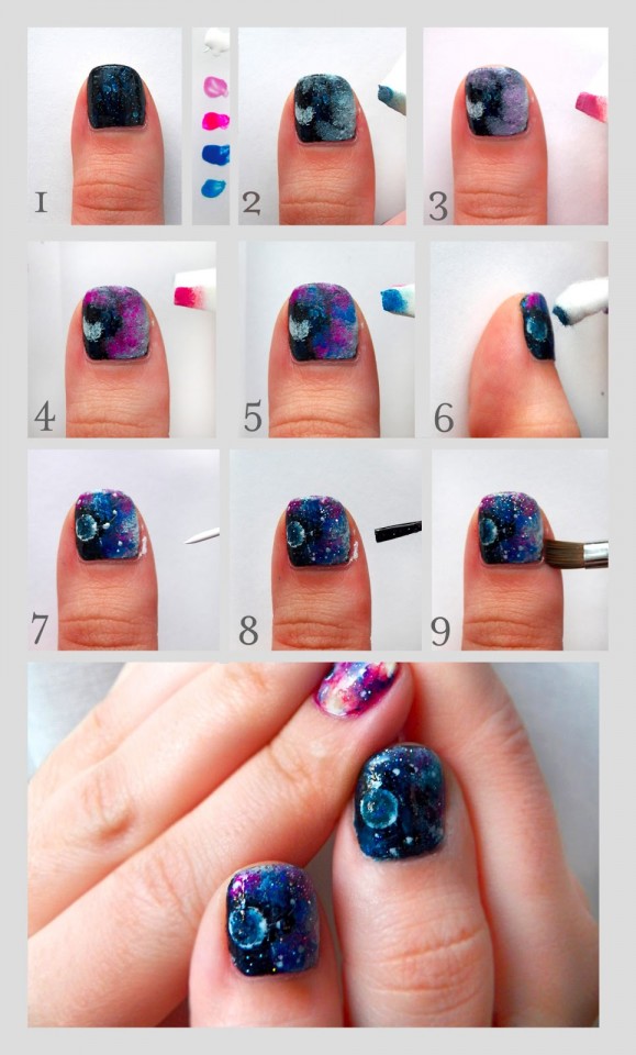 general-diy-nails-amazing-galaxy-nails-tutorial-step-by-step-with-using-cotton-also-nail-art-pen-and-brush-for-perfectness-easy-nail-art-step-by-step