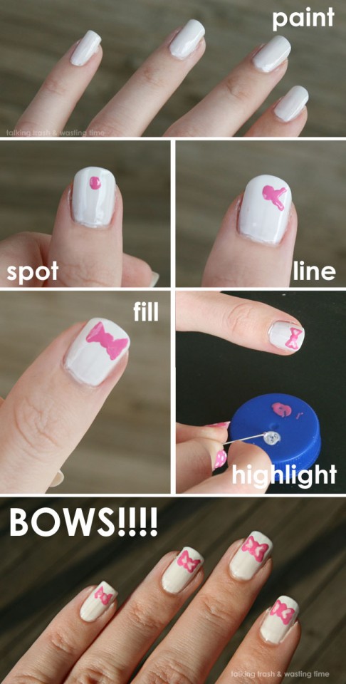 general-diy-nails-easy-diy-bow-nail-art-tutorial-with-pink-bow-color-on-white-nails-background-color-diy-nail-art