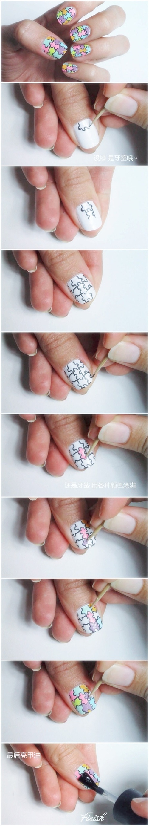 general-diy-nails-splendid-diy-colorful-puzzle-nail-art-tutorial-with-white-nails-color-base-diy-nail-art