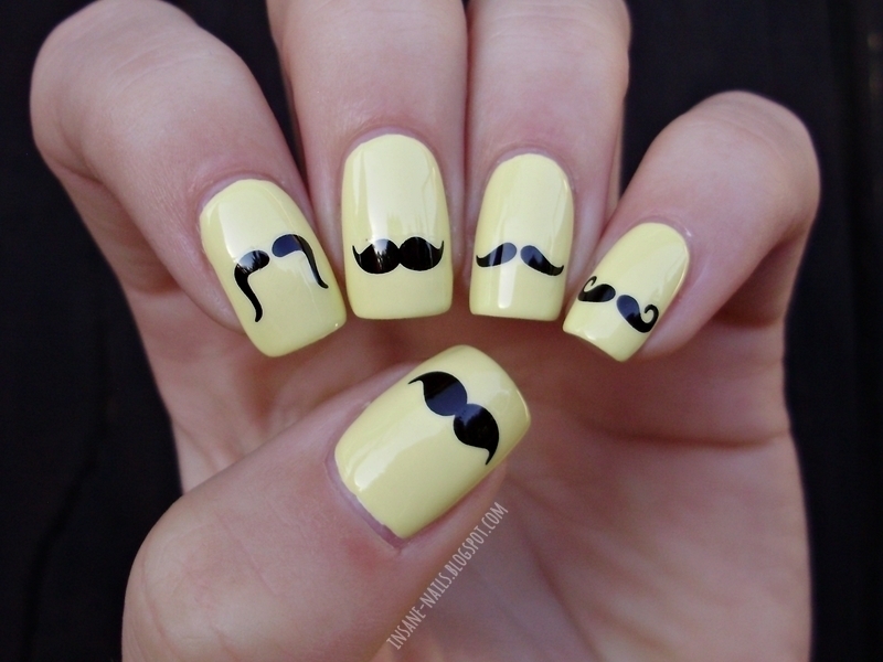 16 Cute Movember Nail Designs