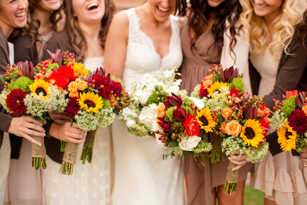 Picking Flowers for a Wedding