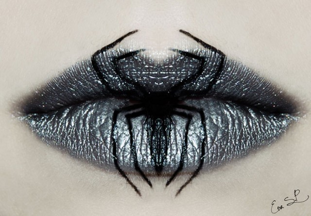 Creepy-Halloween-Lip-Art-by-Eva-Senín-Pernas-02