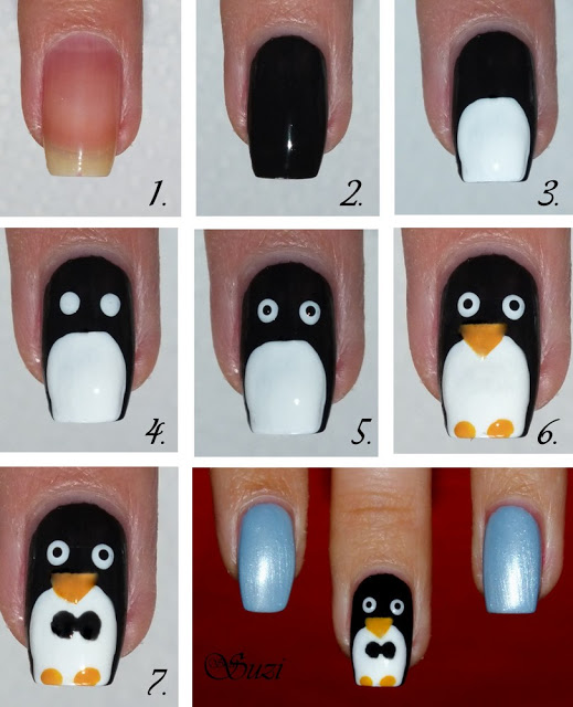 Penguin Nails verzia 1 - fotopostup