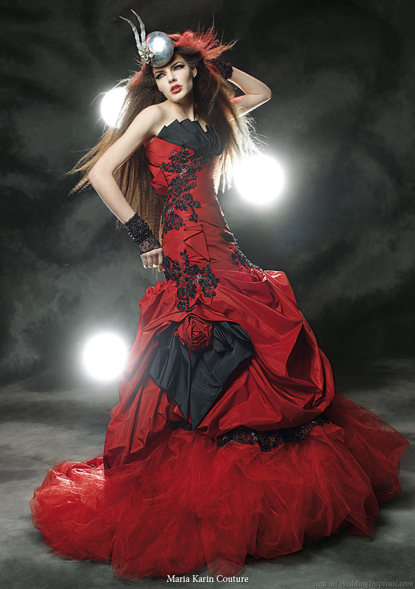 red_black_wedding_dress_gown_couture (1)