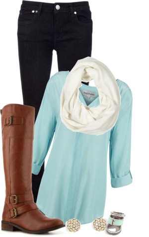 16 Casual Winter Polyvore Combos