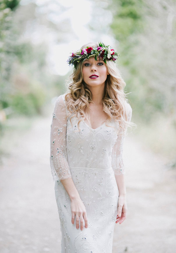 boho-wedding-inspiration-styling-bridal-gown-wedding-dress-willow-and-co53