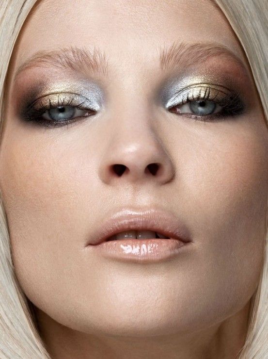 metallic-technicolor-makeup