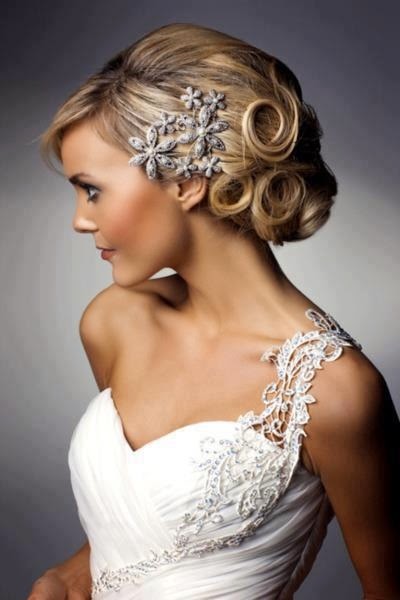 vintage weddind hairs