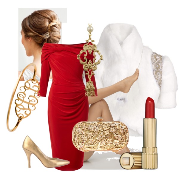 The Best 16 Polyvore Outfits For Christmas Party