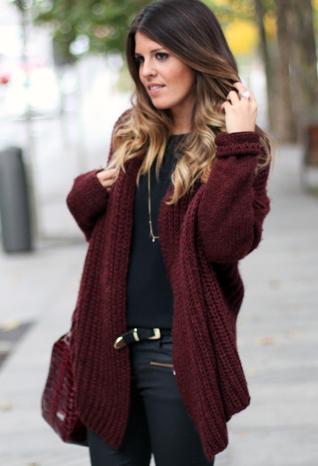 Lovely Winter Trend: Burgundy Fever