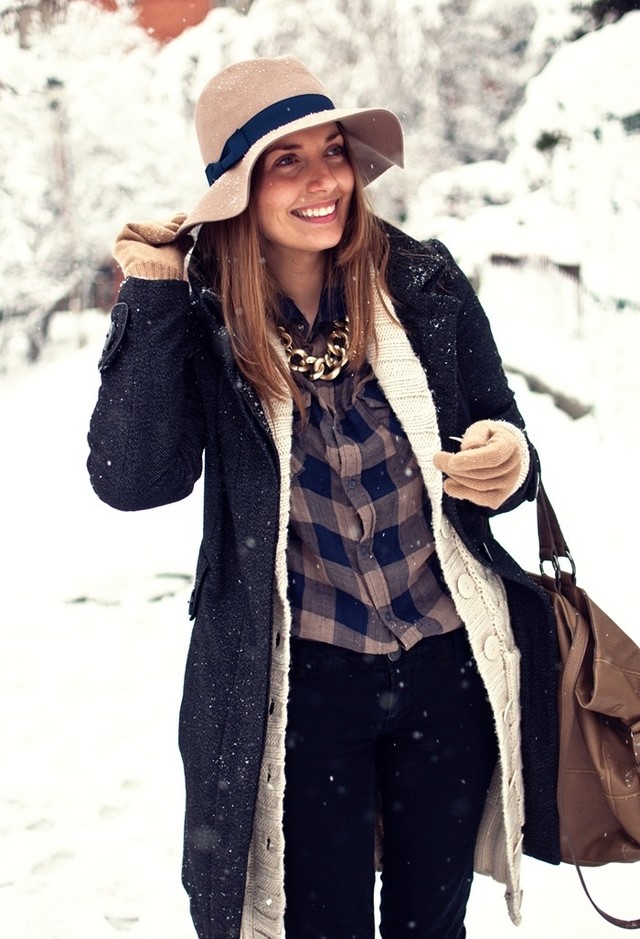 19 Stylish Combinations For The Snowy Days