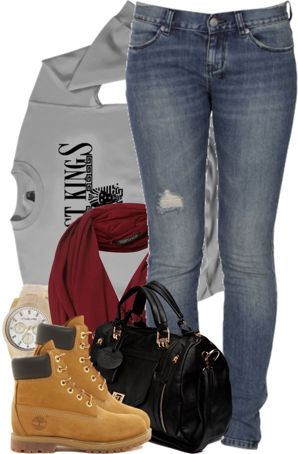 17 Warm And Comfy Polyvore Outfits With Timberland Boots