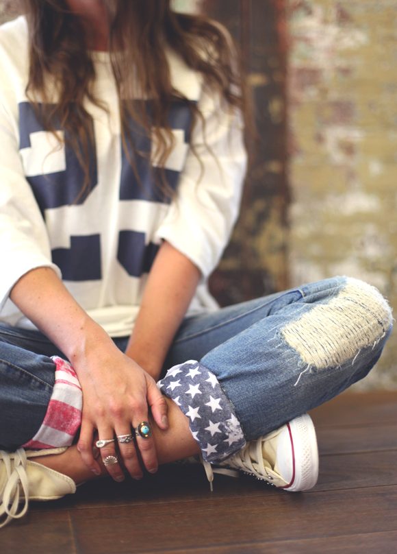 LOVELY DIY PIECES OF CLOTHES WITH FLAGS