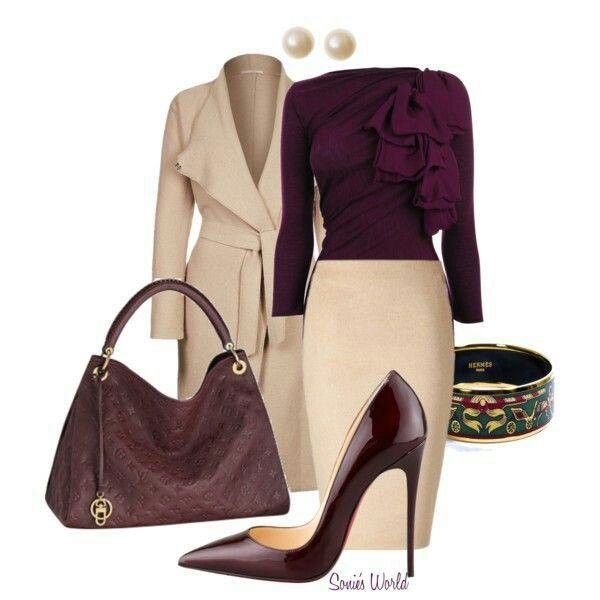 15 Polished Office-Inspired Polyvore Outfits