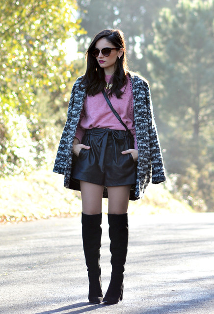 light-fuchsia-sweaters-black-shorts~look-main-single