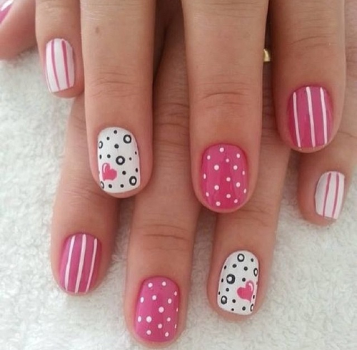 pink-nail-art