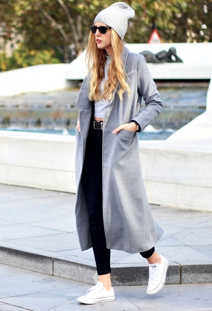 15 Trendy Winter Outfits With Converse Sneakers