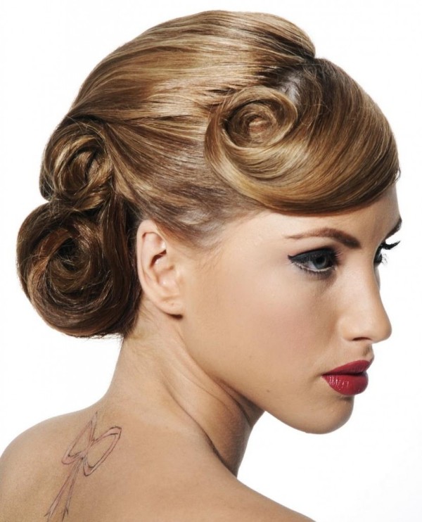 bridal wedding hairstyles 2012