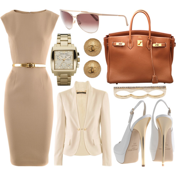 15 Polished Office-Inspired Polyvore Outfits