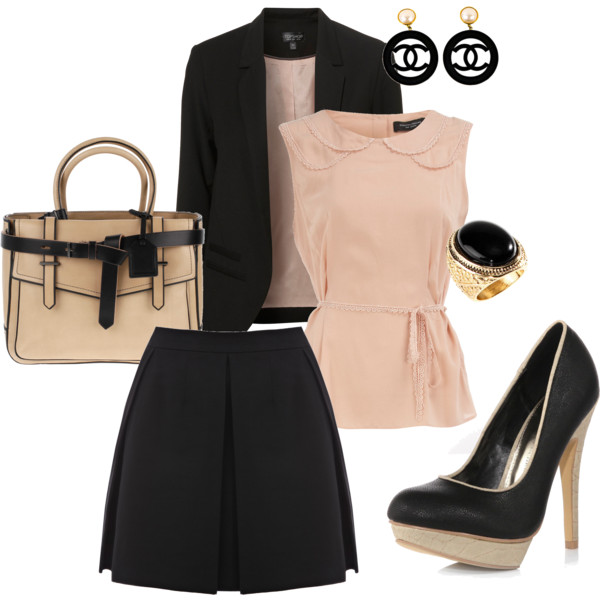 15 Polished Office-Inspired Polyvore Outfits